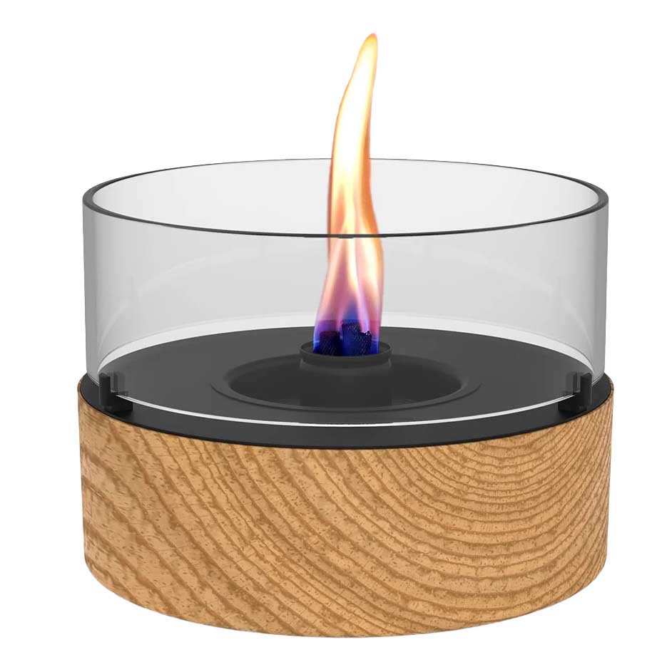 Tenderflame Caf&eacute; 18 Candle Natural Oak